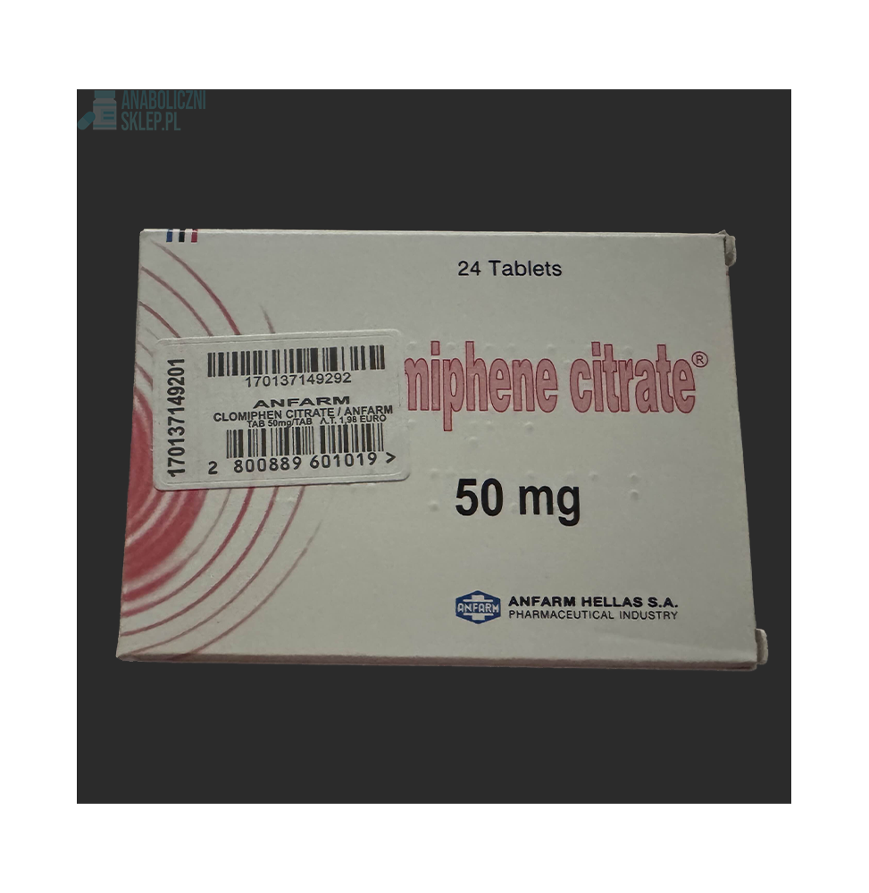 Clomiphen Citrate Clomid 24tab 50mg